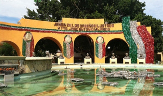 Jardines y fuentes de mexico